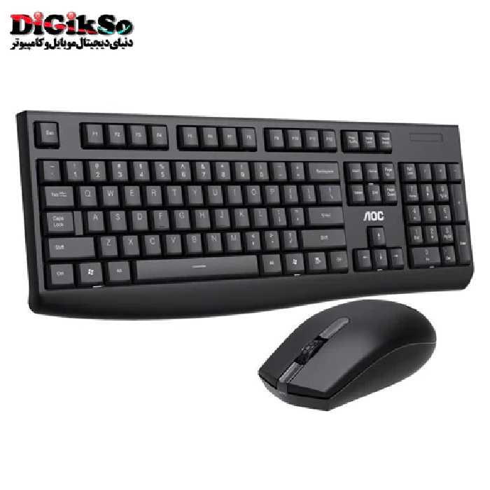 کیبورد و ماوس بی سیم AOC مدل KM220