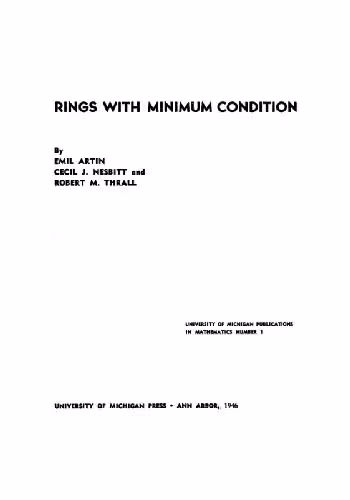 خرید و دانلود نسخه کامل کتاب Rings with Minimum Condition