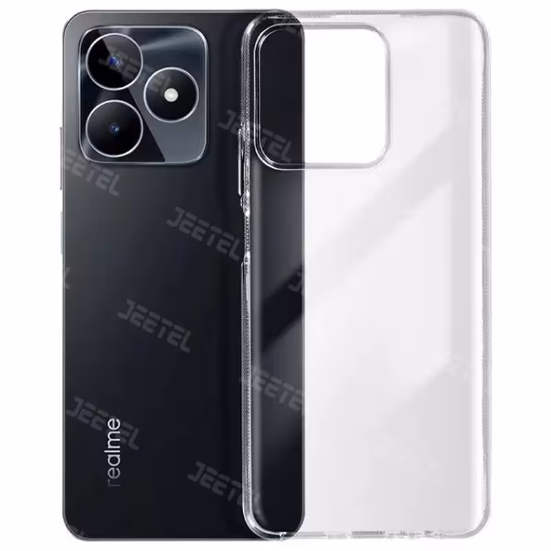 قاب گوشی ژله ای شفاف طرح Slim مناسب برای Realme C51 / C53 / Note 50