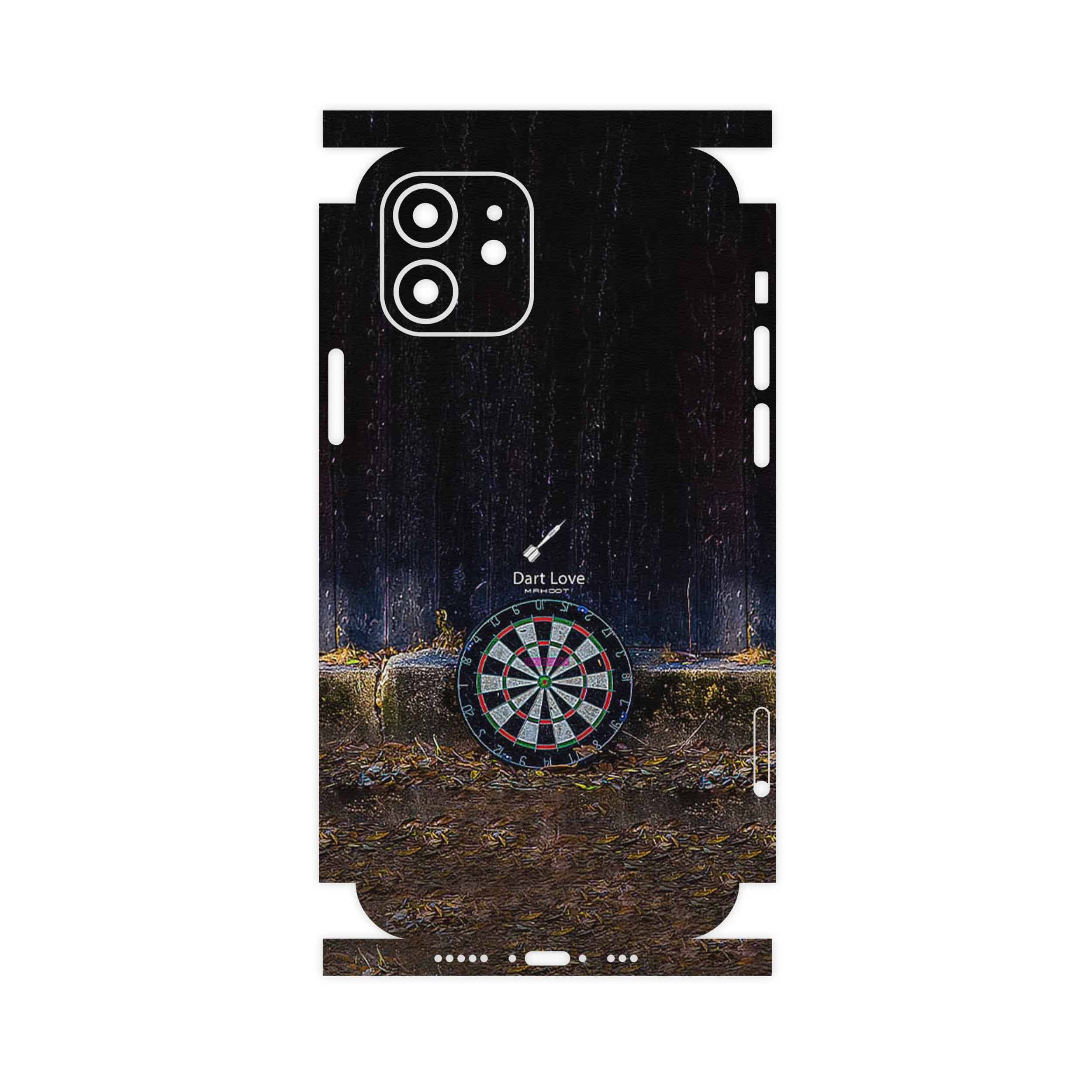 برچسب پوششی ماهوت مدل Dart-FullSkin مناسب برای گوشی موبایل اپل iPhone 12