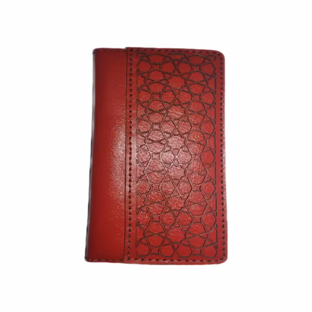 کیف پول چرمی مدل اسلیمی کد 340