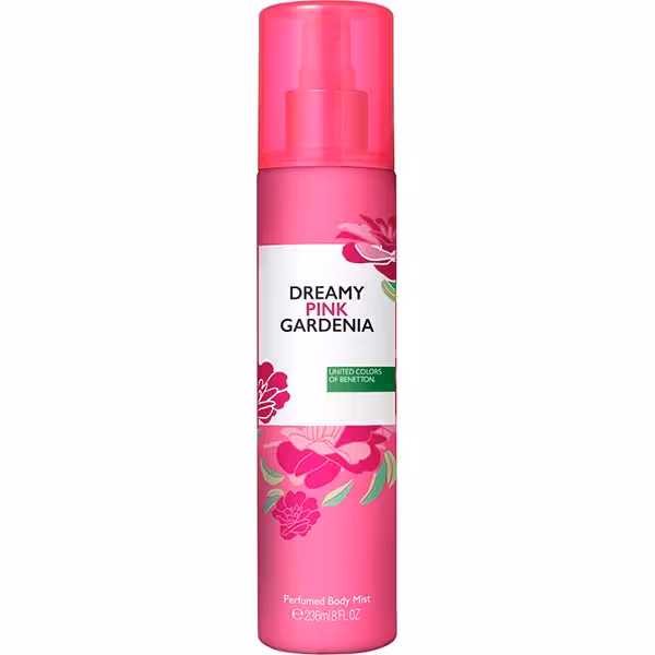 بادی اسپلش زنانه بنتون مدل Dreamy Pink Gardenia حجم 236 میلی لیتر