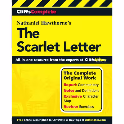 کتاب CliffsComplete The Scarlet Letter اثر Nathaniel Hawthorne انتشارات CliffsNotes
