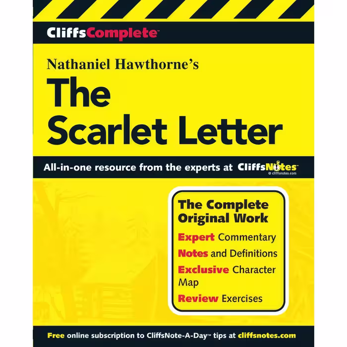 کتاب CliffsComplete The Scarlet Letter اثر Nathaniel Hawthorne انتشارات CliffsNotes