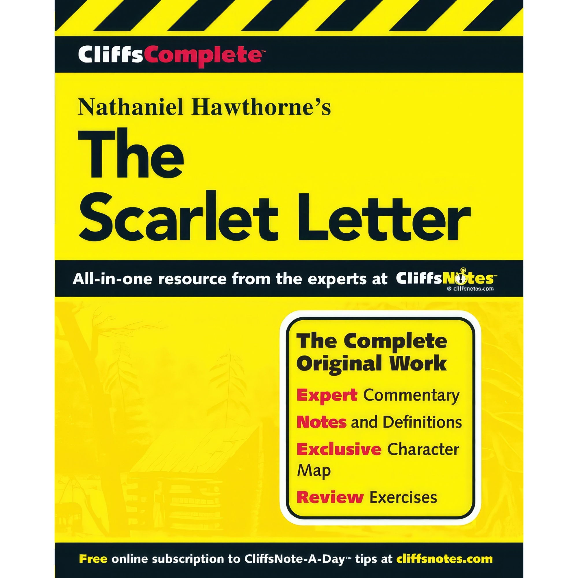 کتاب CliffsComplete The Scarlet Letter اثر Nathaniel Hawthorne انتشارات CliffsNotes