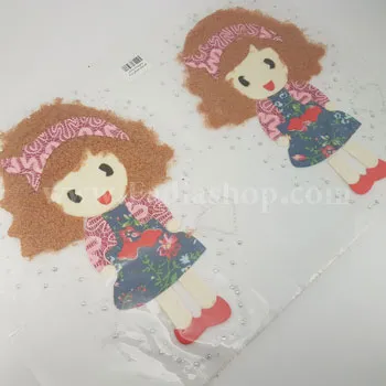 نگین ورقی عروسکی بزرگ