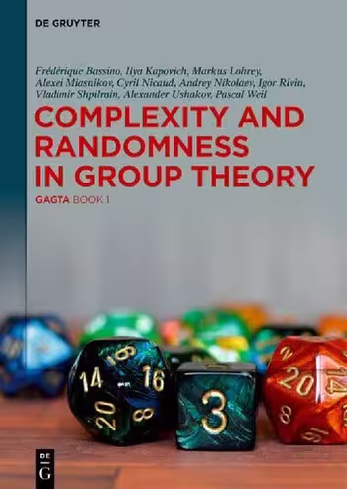 خرید و دانلود نسخه کامل کتاب Complexity and Randomness in Group Theory