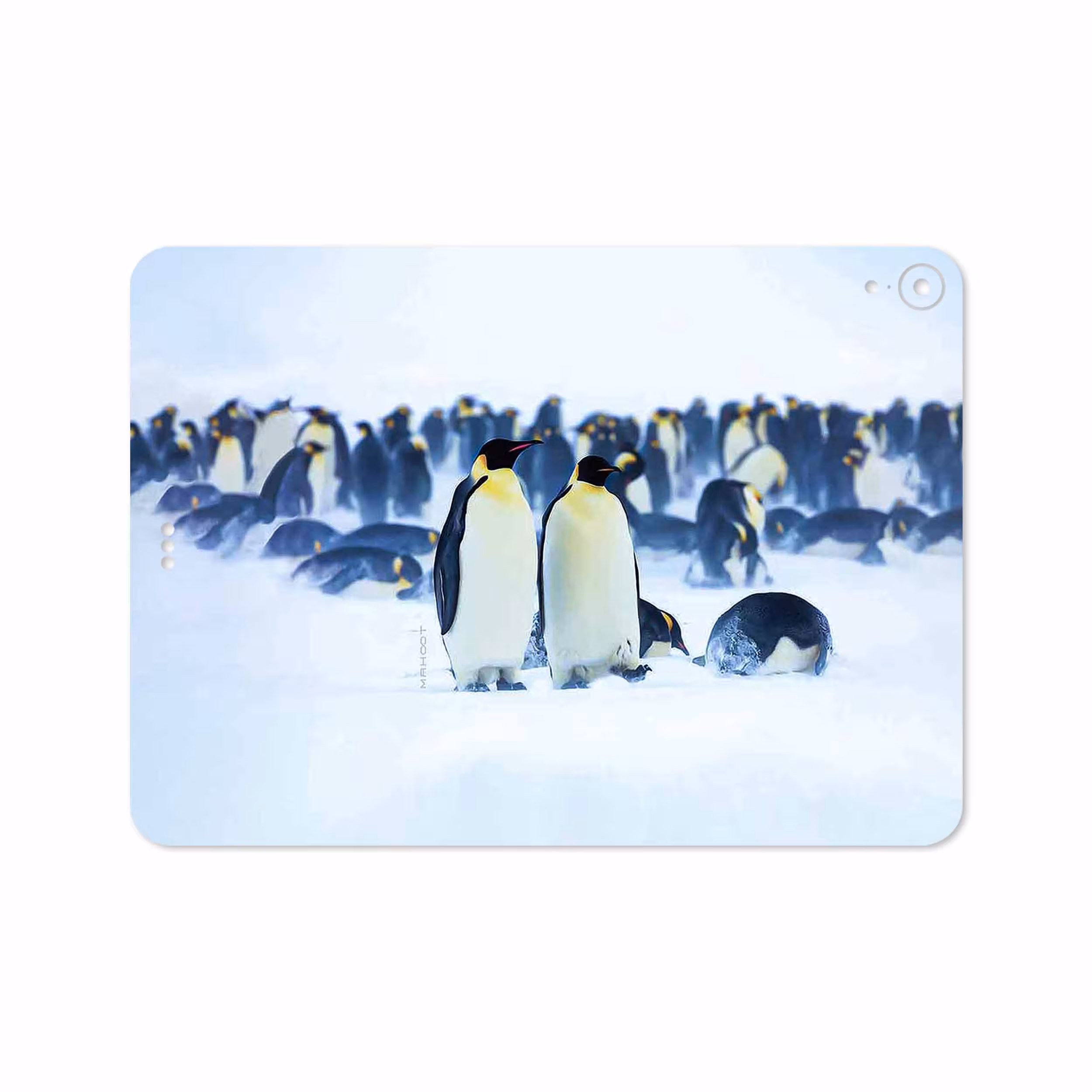 برچسب پوششی ماهوت مدل Penguin مناسب برای تبلت اپل iPad Pro 11 2018 A2013