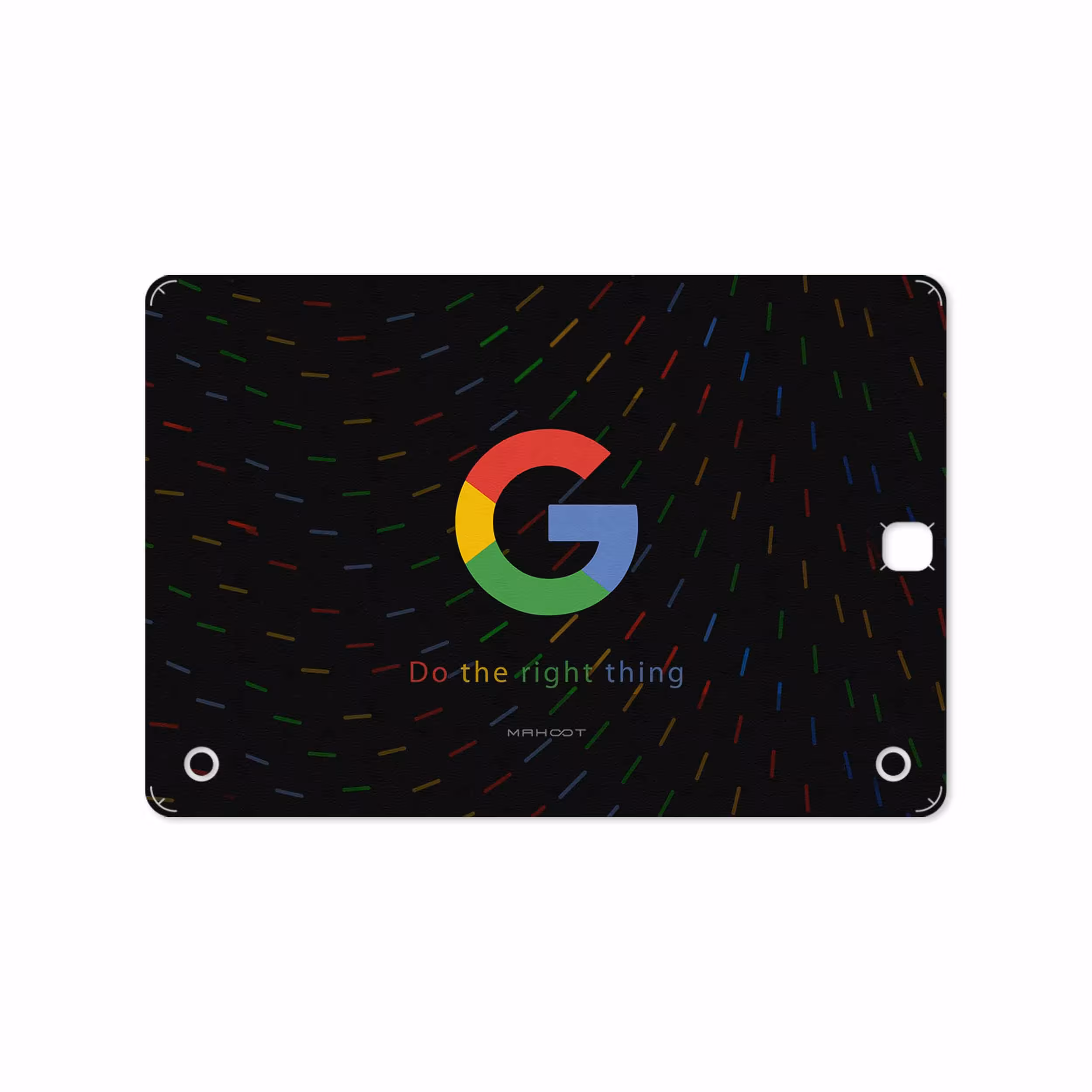 برچسب پوششی ماهوت مدل Google-Logo مناسب برای تبلت سامسونگ Galaxy Tab A 9.7 2015 T550