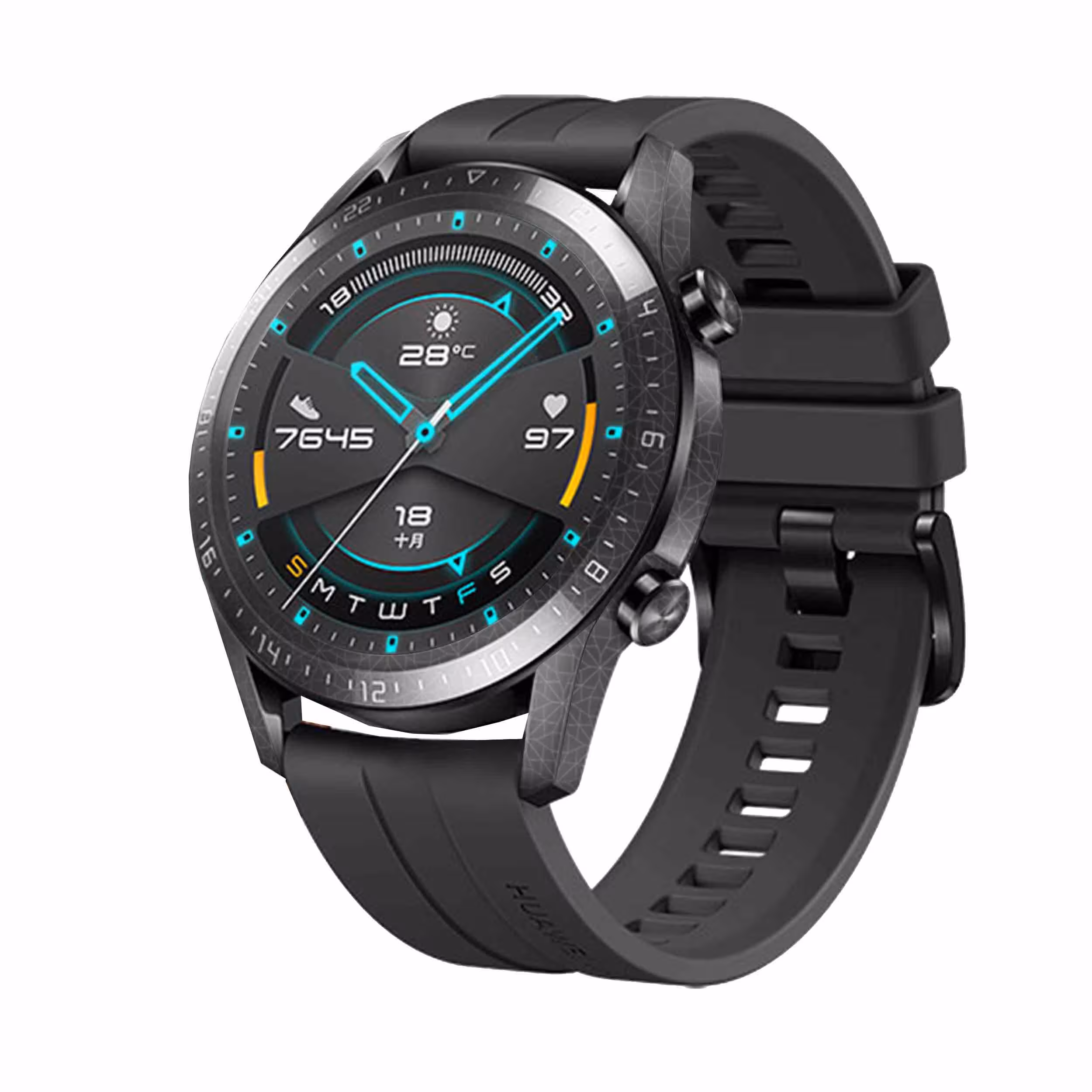 برچسب ماهوت طرح Gloss-Transparent مناسب برای ساعت هوشمند هوآوی Watch GT2