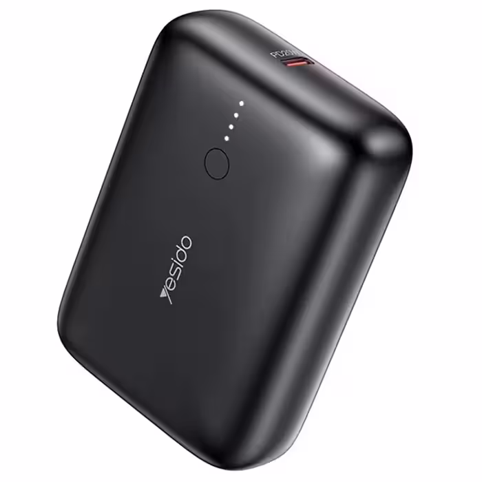 پاوربانک 2 پورت 10.000Mah و توان 20W PD یسیدو مدل YESIDO YP52 (100% اورجینال)