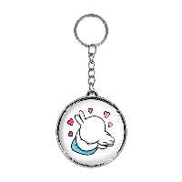 جاکلیدی خندالو طرح عاشقانه مدل دوطرفه کد 59195921