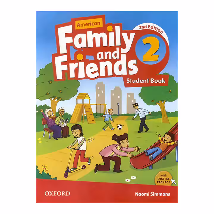 کتاب زبان family and friends 2