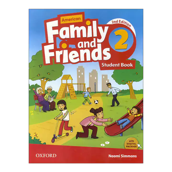 کتاب زبان family and friends 2