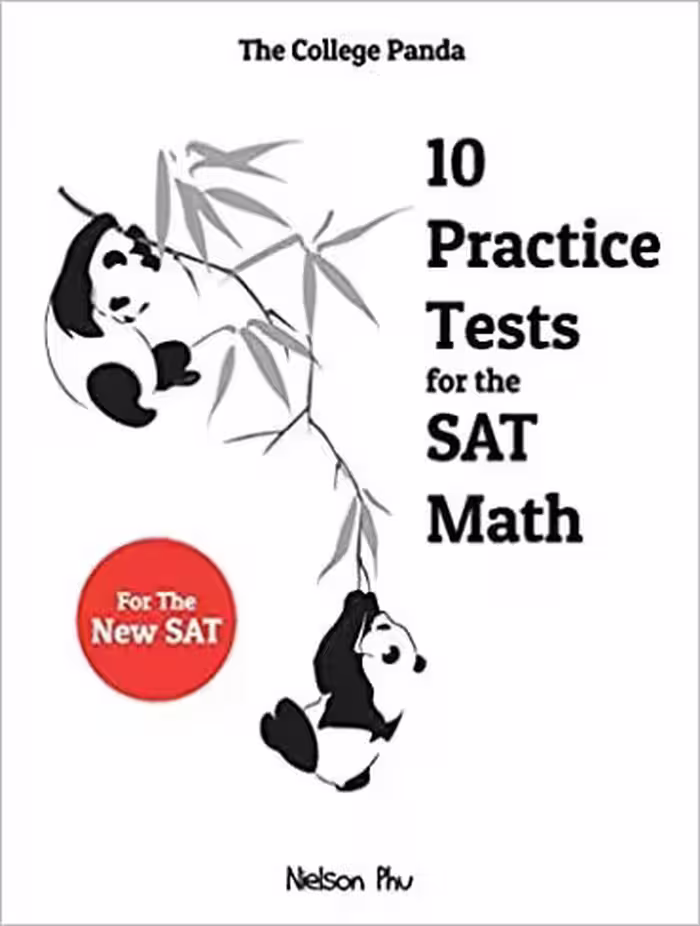 کتاب The College Panda’s 10 Practice Tests for the SAT Math