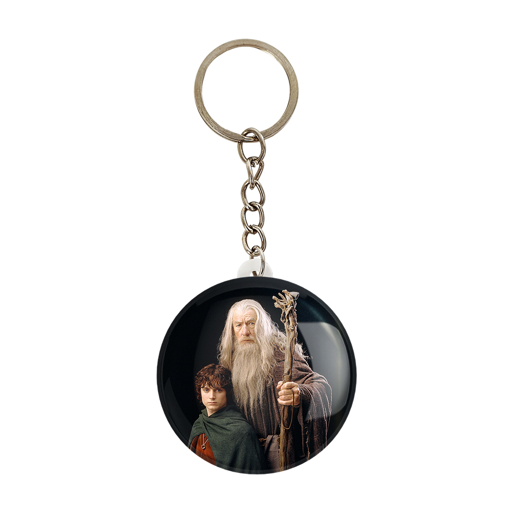 جاکلیدی خندالو طرح گندالف و فرودو بگینز ارباب حلقه ها کد 4563