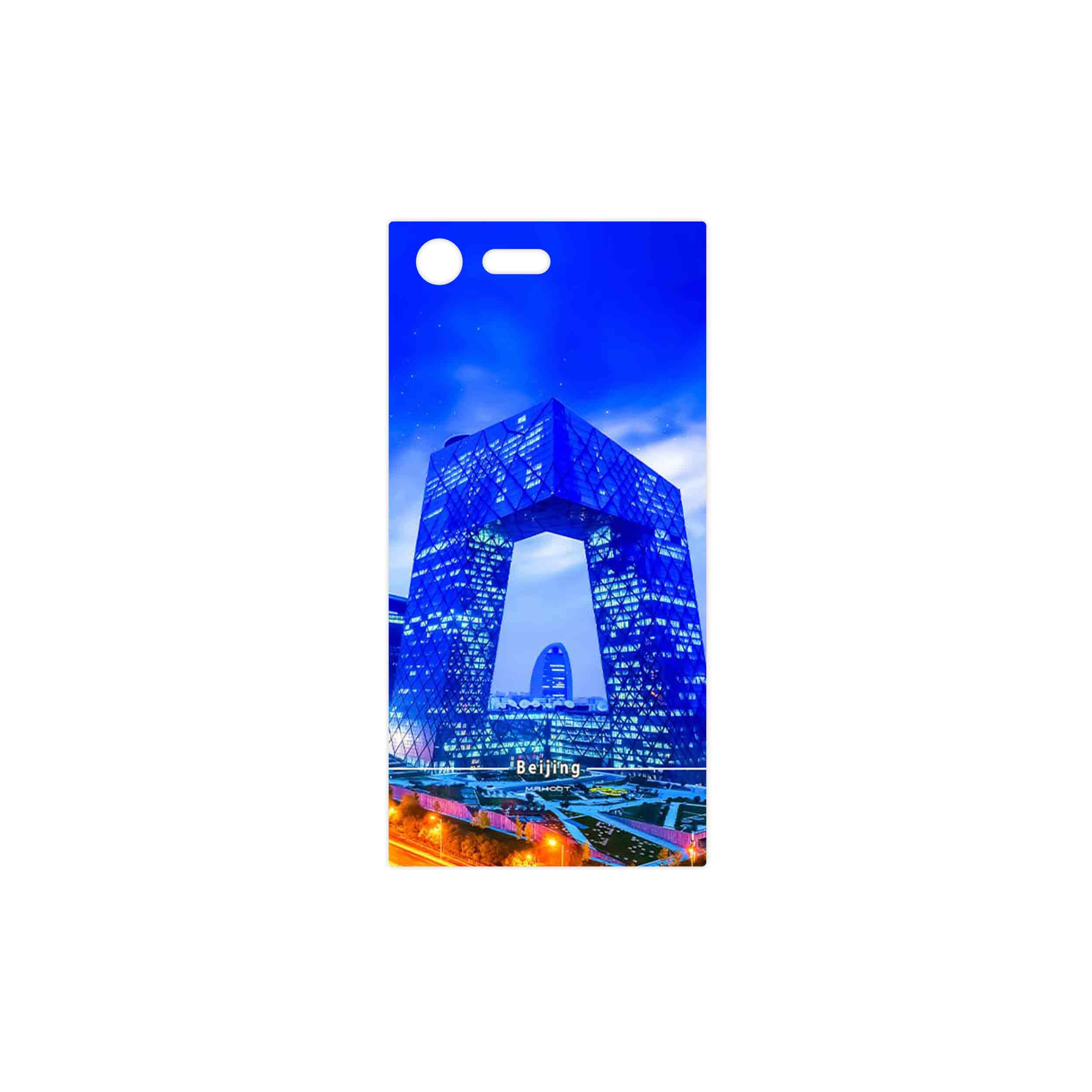 برچسب پوششی ماهوت مدل Beijing city مناسب برای گوشی موبایل سونی Xperia X Compact
