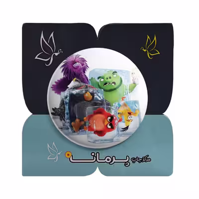 پیکسل پرمانه طرح انگری برد و خوک کد pm.5034 