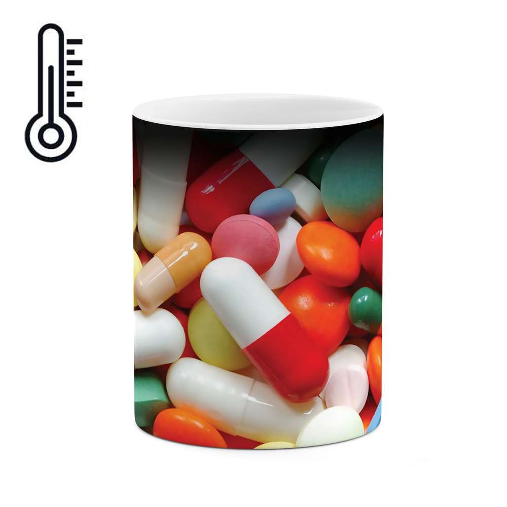 ماگ حرارتی طرح رشته داروسازی  مدل mgph10841