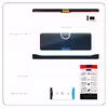 برچسب پوششی ماهوت مدل Volvo مناسب برای تبلت مایکروسافت Surface Pro 2 2013