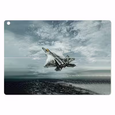 برچسب پوششی ماهوت مدل F-22 Raptor مناسب برای تبلت ایسوس Transformer 3 Pro 2016