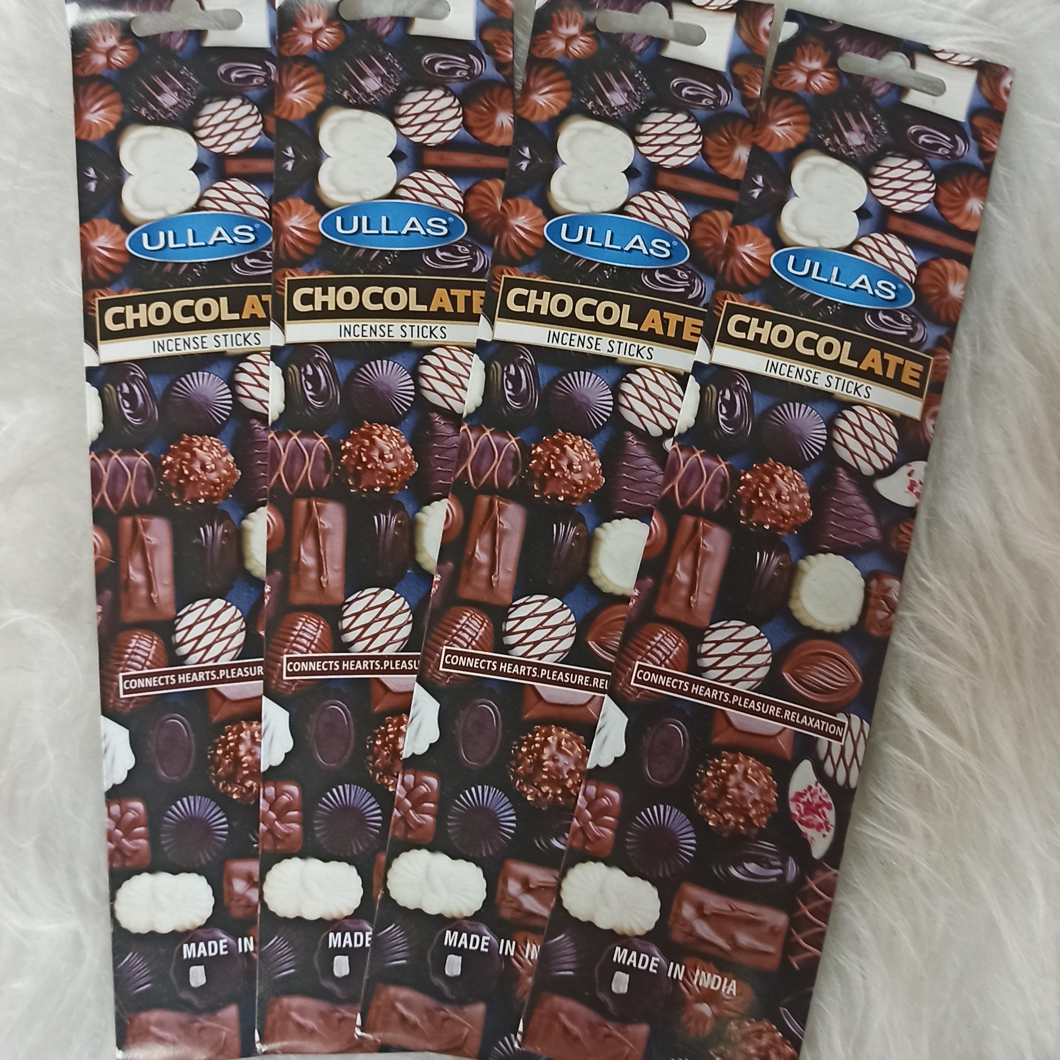 عود خوشبو کننده هندی شاخه ای رایحه شکلات برند اولاس