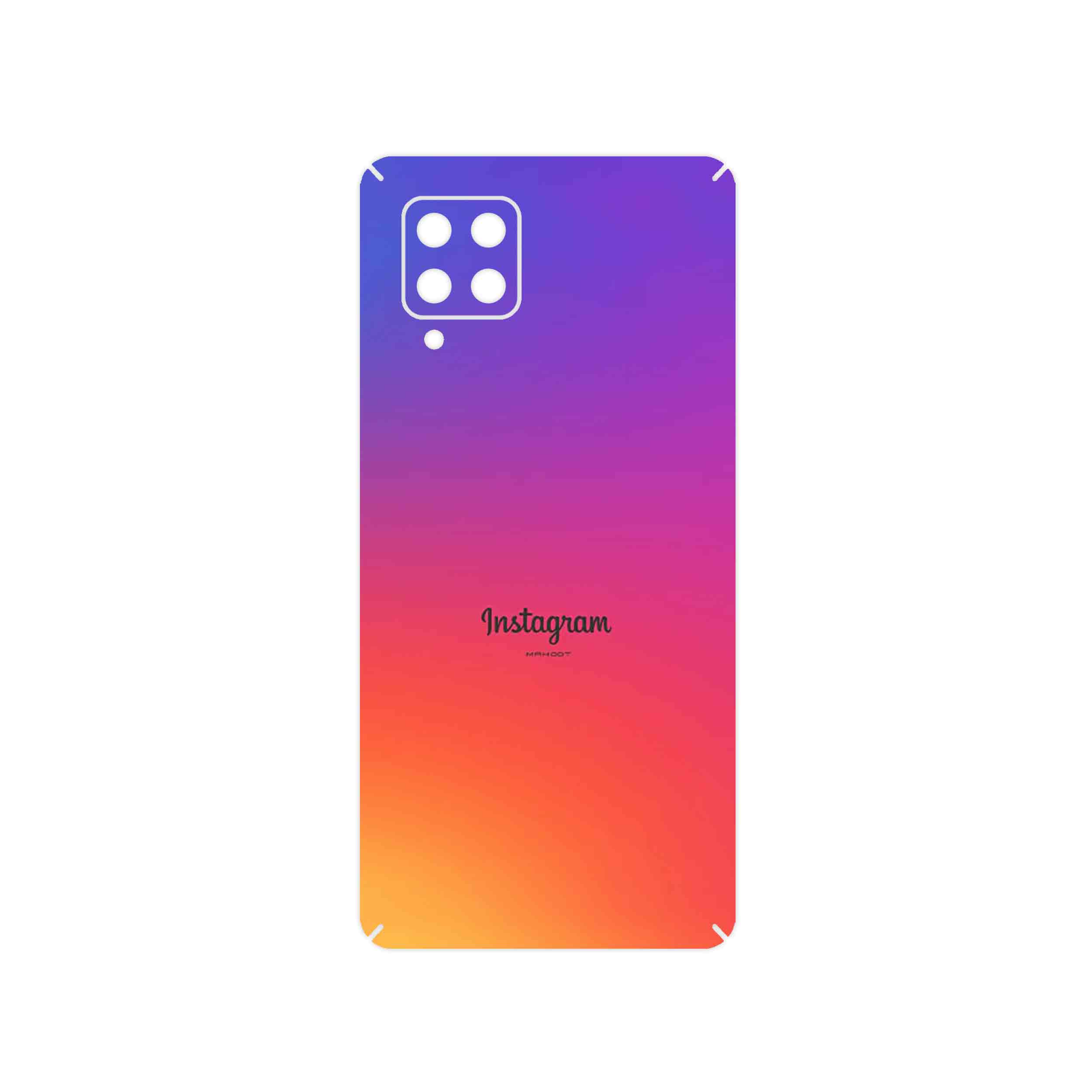 برچسب پوششی ماهوت مدل Instagram مناسب برای گوشی موبایل سامسونگ Galaxy A42