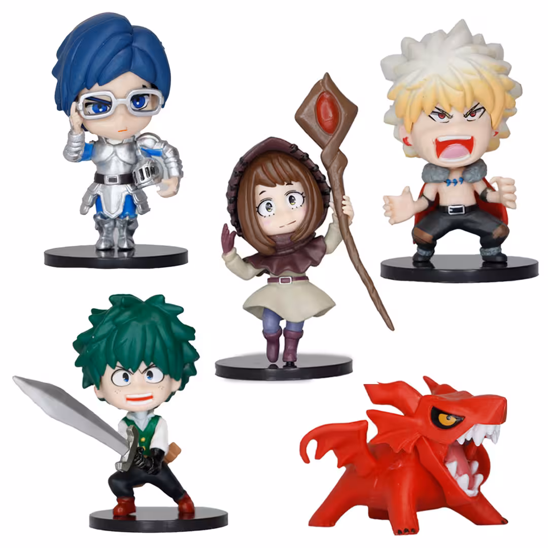 اکشن فیگور مدل آکادمی قهرمانان من My Hero Academia مجموعه 5 عددی