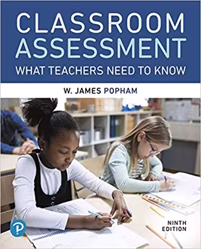 خرید و دانلود نسخه کامل کتاب Classroom Assessment: What Teachers Need to Know (9th Edition) [2020] - PDF