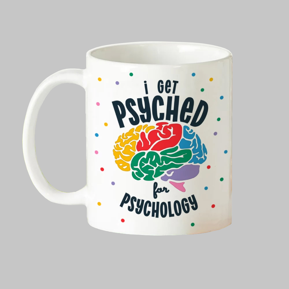 ماگ طرح دانشجو روانشناسی