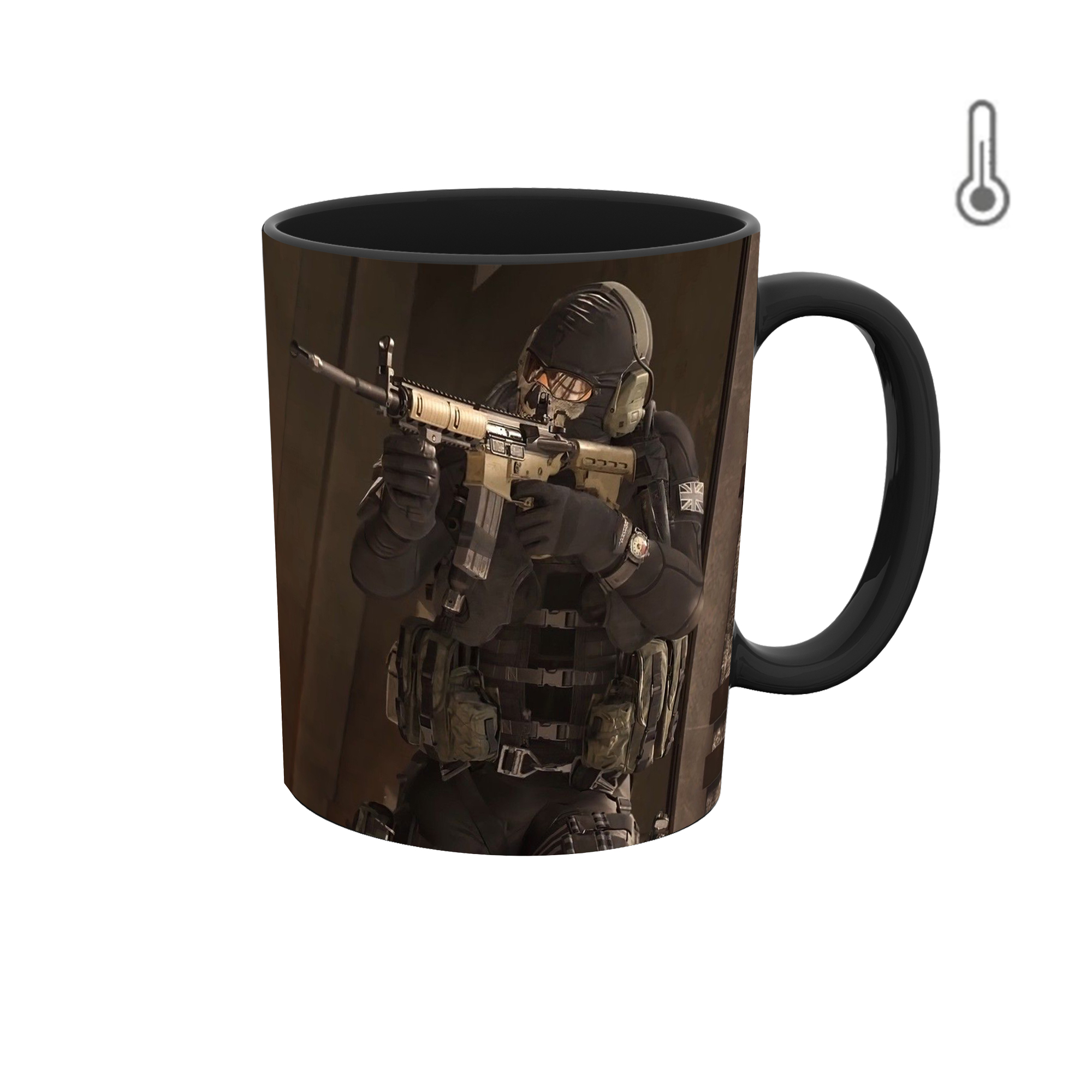 ماگ حرارتی طرح کال اف دیوتی COD کد 14