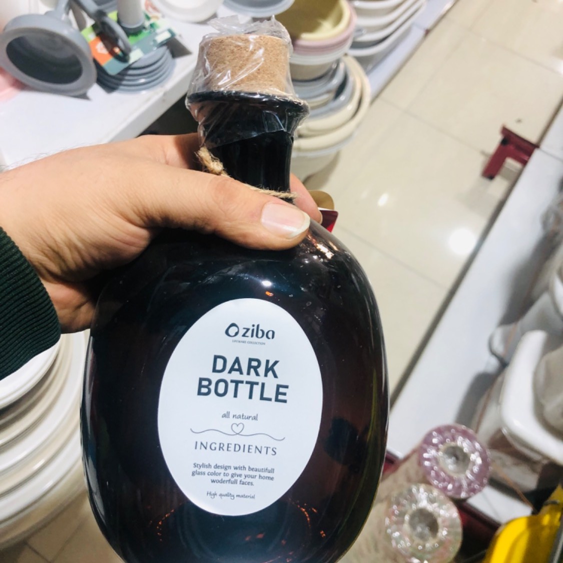 بطری زیبا Dark bottle
