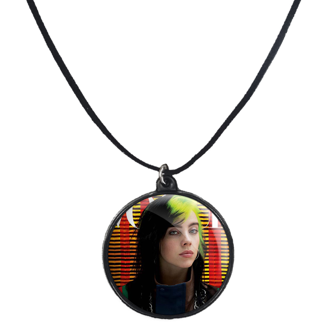 گردنبند پرمانه طرح بیلی آیلیش کد pmb.83 مدل دو طرفه