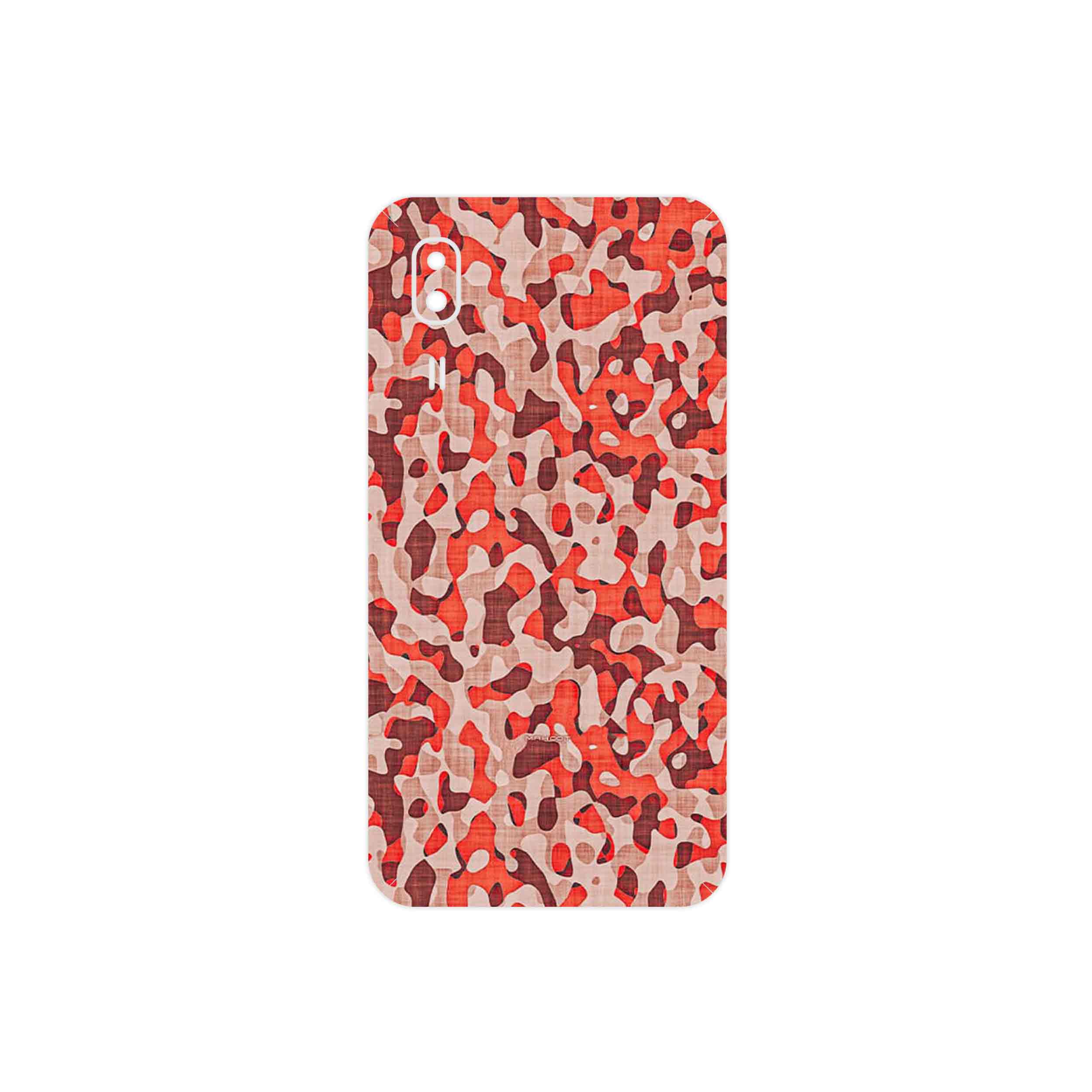 برچسب پوششی ماهوت مدل Red Infantry Army مناسب برای گوشی موبایل سامسونگ Galaxy A2 Core