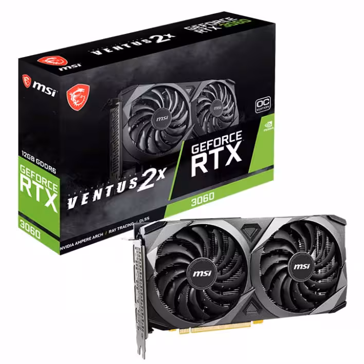کارت گرافیک ام اس آی مدل RTX 3060 VENTUS 2x - فروشگاه اینترنتی طیف سنتر