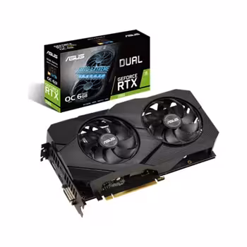 کارت گرافیک ایسوس با حافظه 6GB مدل DUAL-RTX2060-O6G-EVO