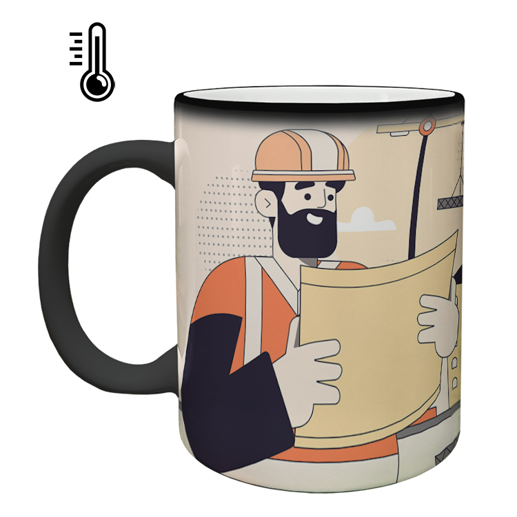 ماگ حرارتی مدل مهندس کد 56