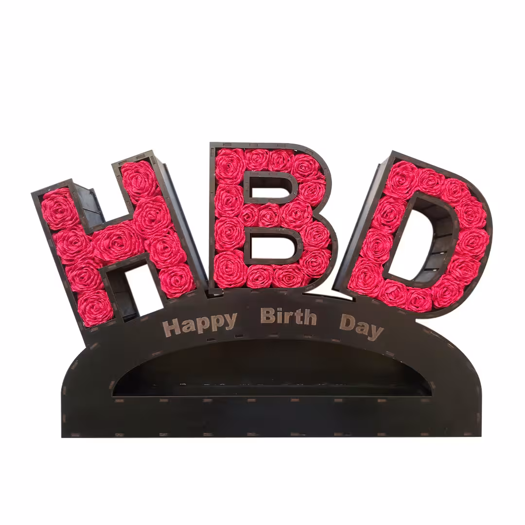 باکس گل مصنوعی مدل HBD