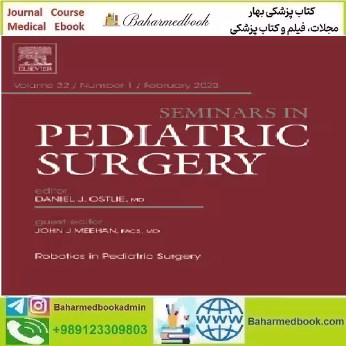 Seminars in Pediatric Surgery Volume 30 Issue 1 to 6 2021 TRUE