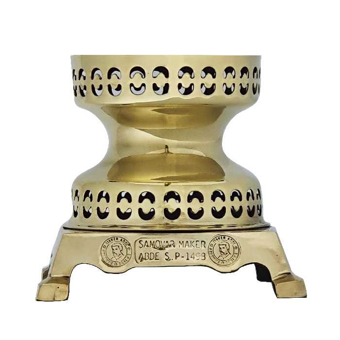  سماور زغالی عبدی مدل کلاسیک ظرفیت 3.5 لیتر