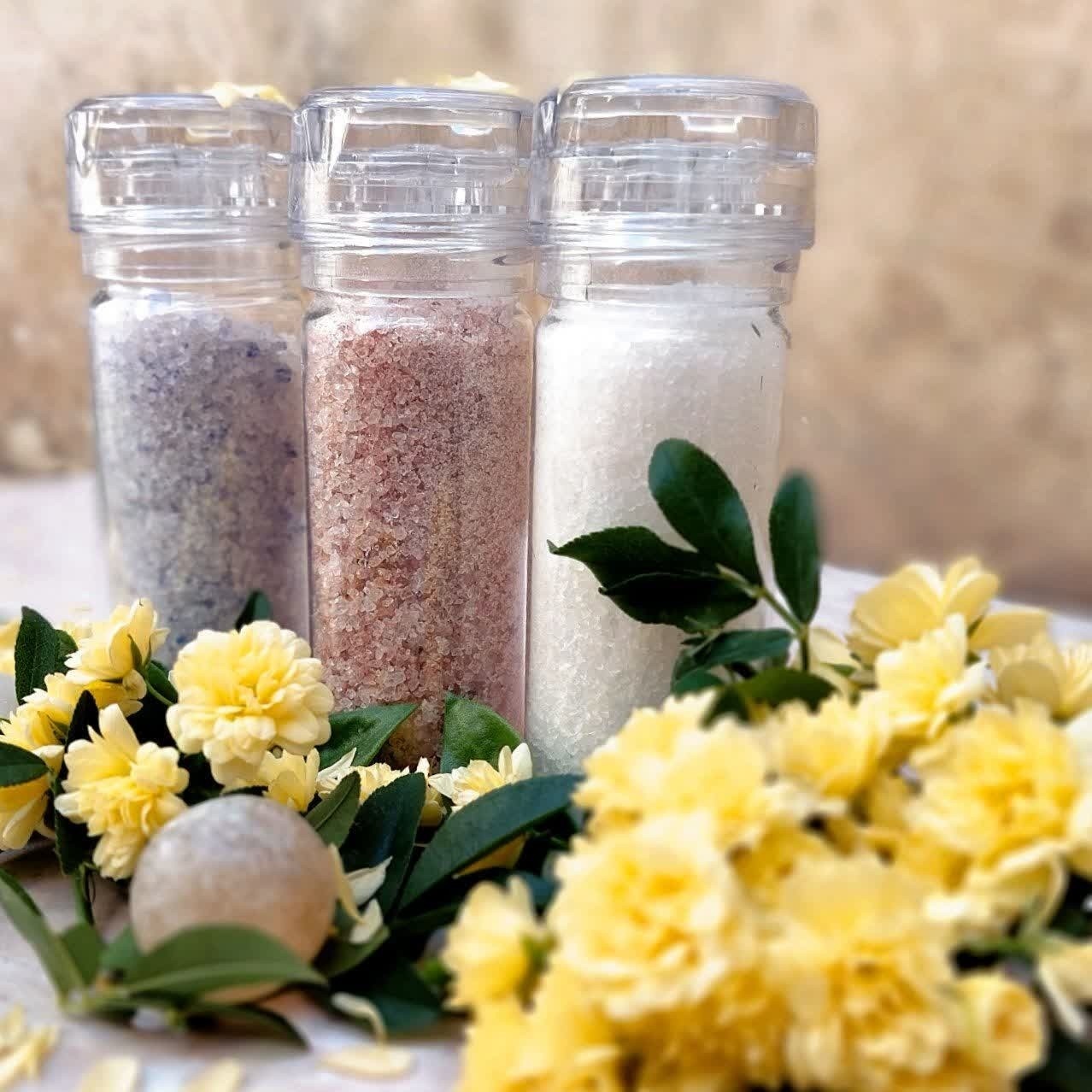 نمک ساب با نمک سایز( گرانول) صورتی ( 180گرمی) معدنی اصل