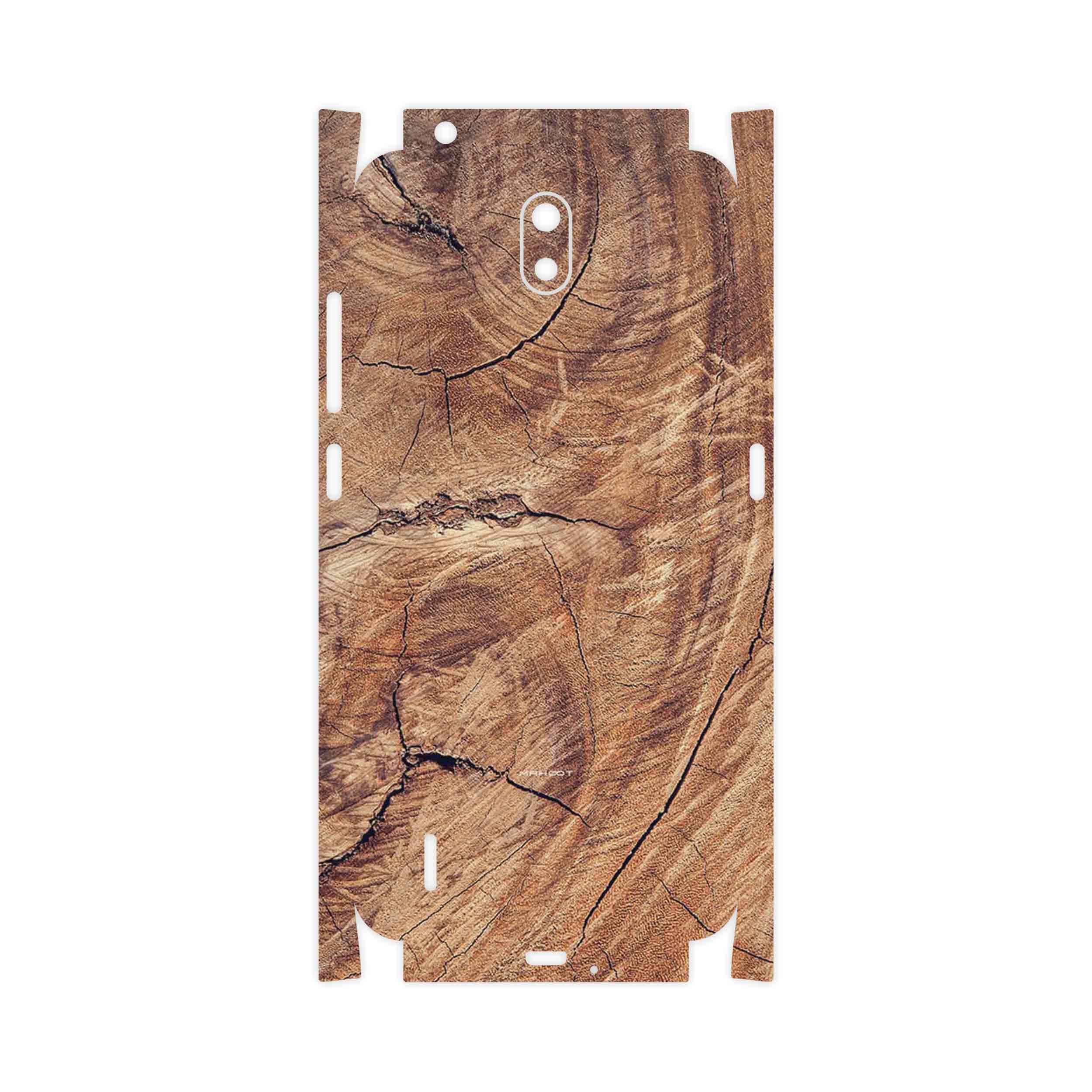 برچسب پوششی ماهوت مدل Wood Texture 5-FullSkin مناسب برای گوشی موبایل نوکیا C1