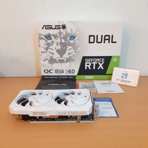 کارت گرافیک ASUS Dual RTX 3060 White OC Edition 8GB GDDR6 (استوک با گارانتی)
