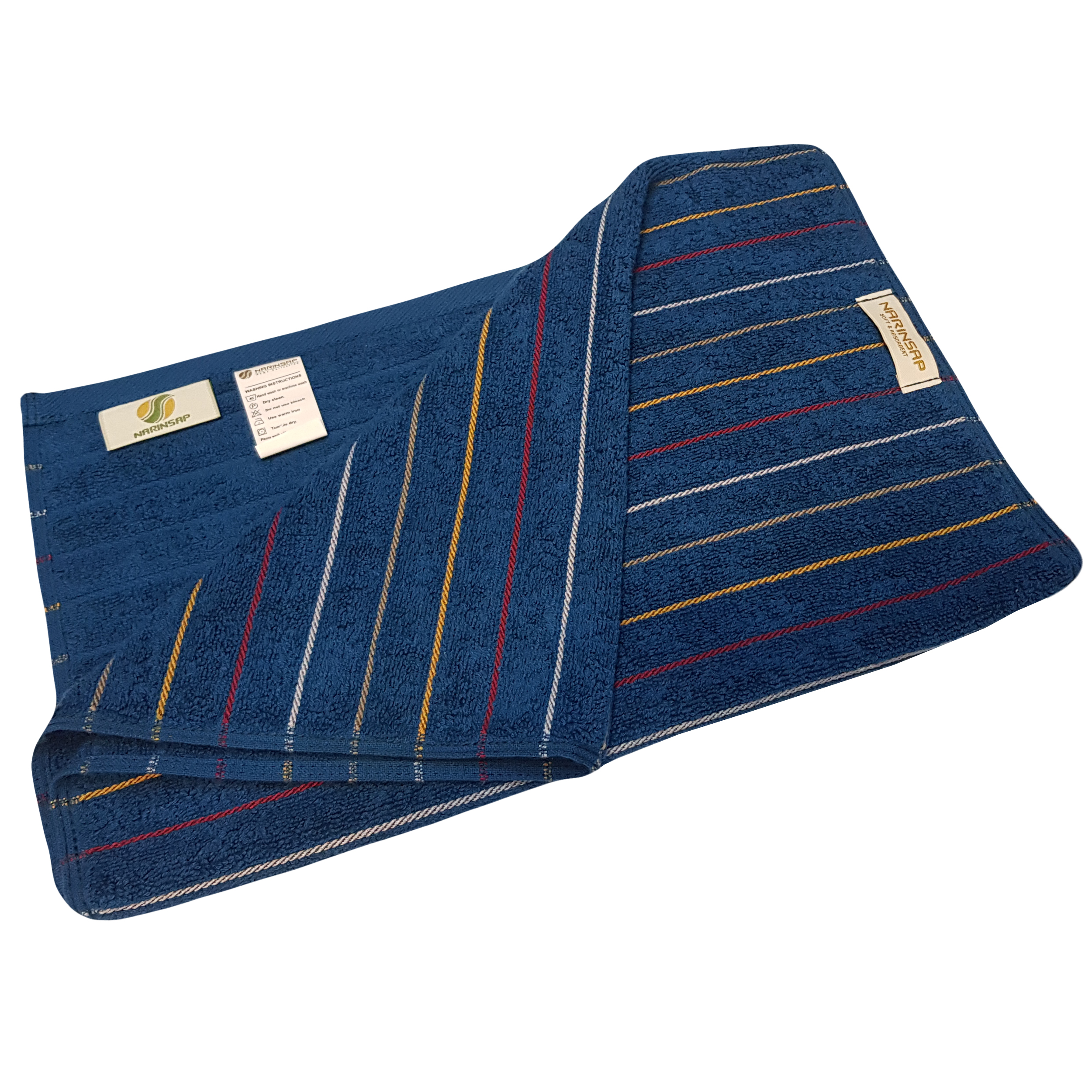 حوله دستی ناری ساپ مدل موج سایز 80 × 40 سانتی متر