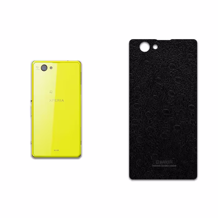 برچسب پوششی ماهوت مدل Ostrich-Leather مناسب برای گوشی موبایل سونی Xperia Z1 Compact
