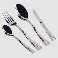 سرویس کیفی 129 پارچه قاشق و چنگال یونیک کد 5710 (خارجی 4.5 میلمتری)