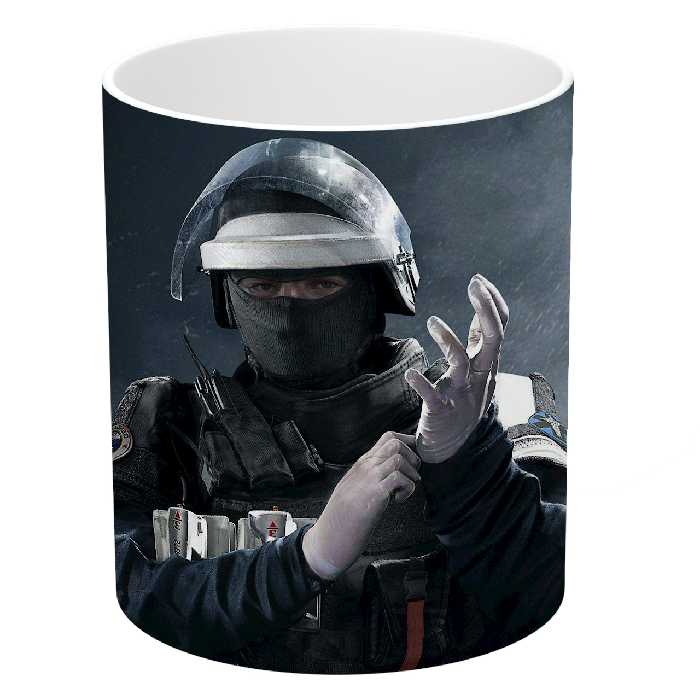 ماگ طرح گیم rainbow six siege مدل NI2701