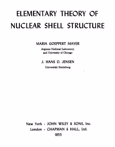 خرید و دانلود نسخه کامل کتاب Elementary Theory of Nuclear Shell Structure