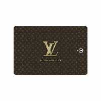 برچسب پوششی ماهوت مدل LOUIS-VUITTON-Logo مناسب برای تبلت سامسونگ Galaxy Tab S3 9.7 2017 T820