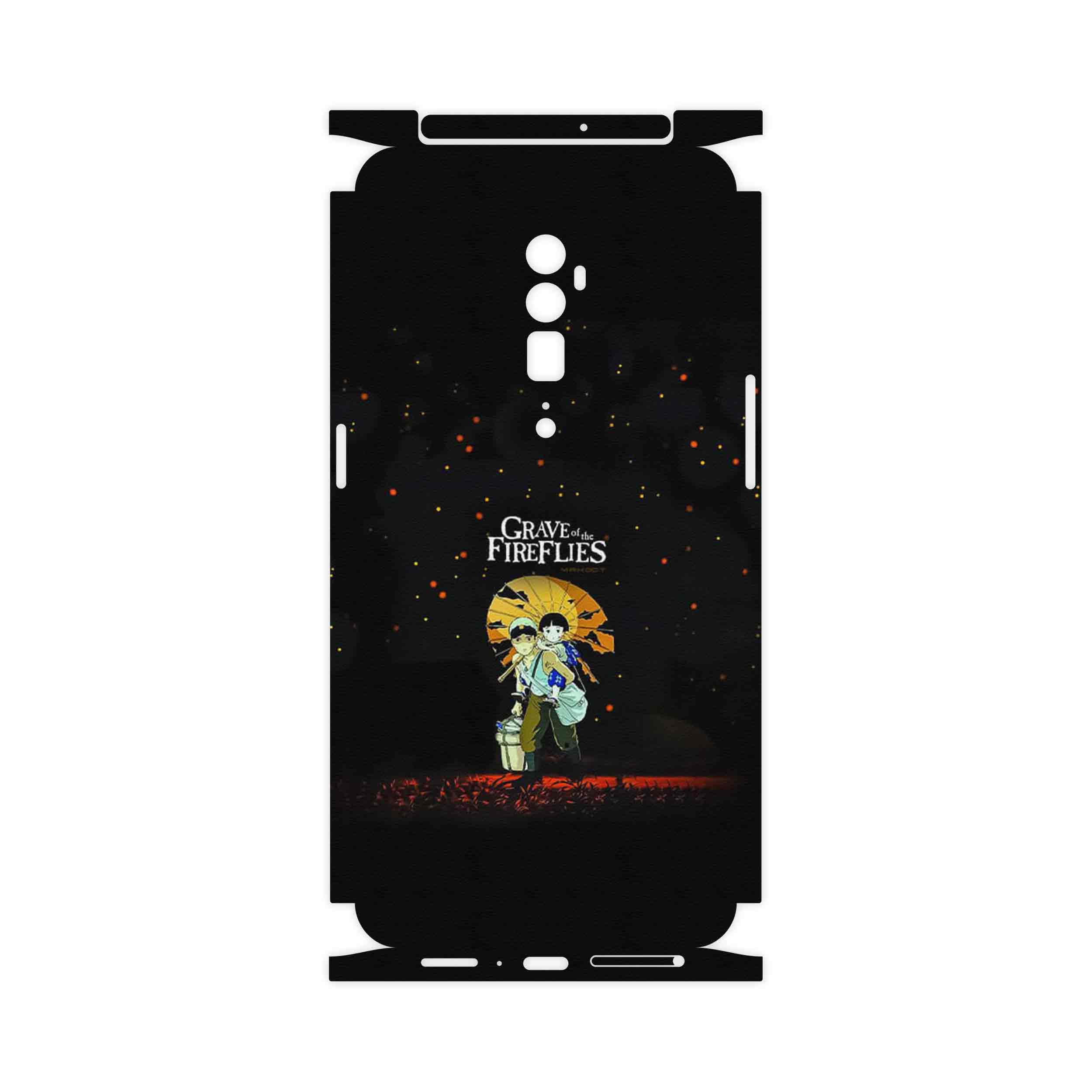 برچسب پوششی ماهوت مدل Grave of the Fireflies-FullSkin مناسب برای گوشی موبایل اپو RENO 10X